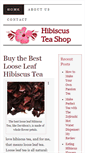 Mobile Screenshot of hibiscusteashop.com